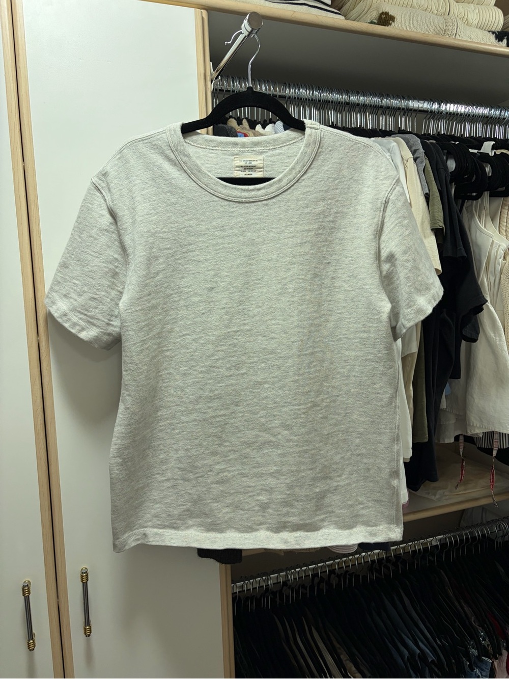 Buck Mason Oatmeal Crewneck Short Sleeve Tee